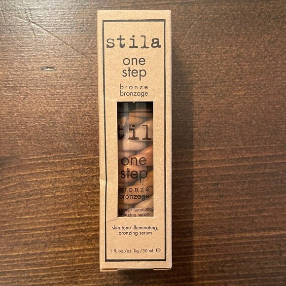 NWT Stila One Step Bronze Skin Tone Illuminating Bronzing Serum - Picture 1 of 4